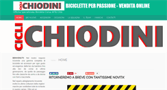 Desktop Screenshot of ciclichiodini.it